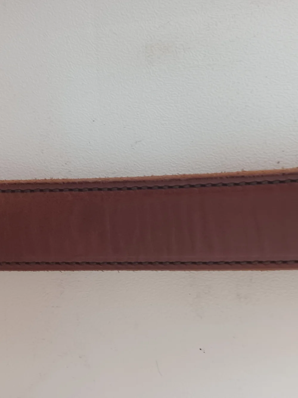 Comp-Tac Minotaur Leather Gun Belt Brown Brass Buckle CCW Holster Size 42